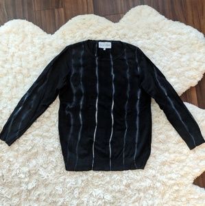 Each X Other Tie Dye 3/4 Sleeve Sweater